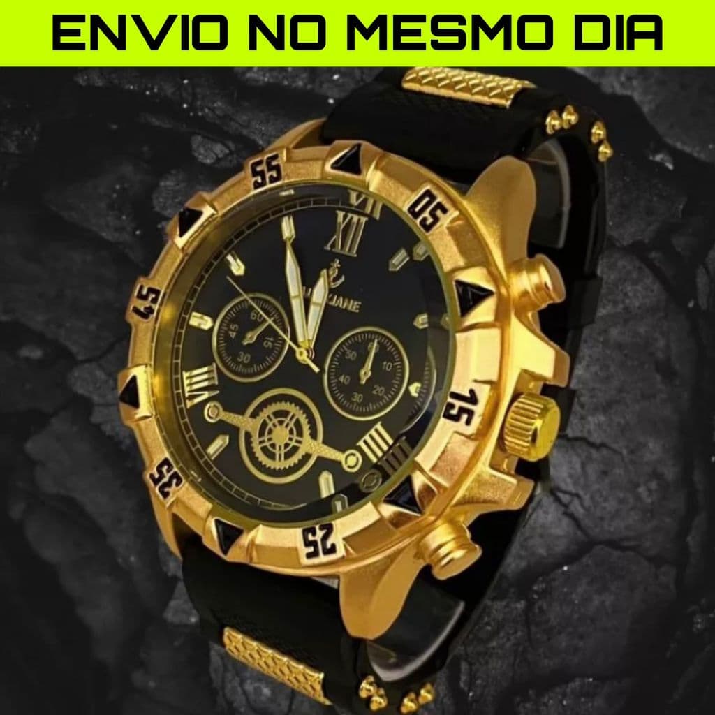 Relogio Original Masculino Banhado