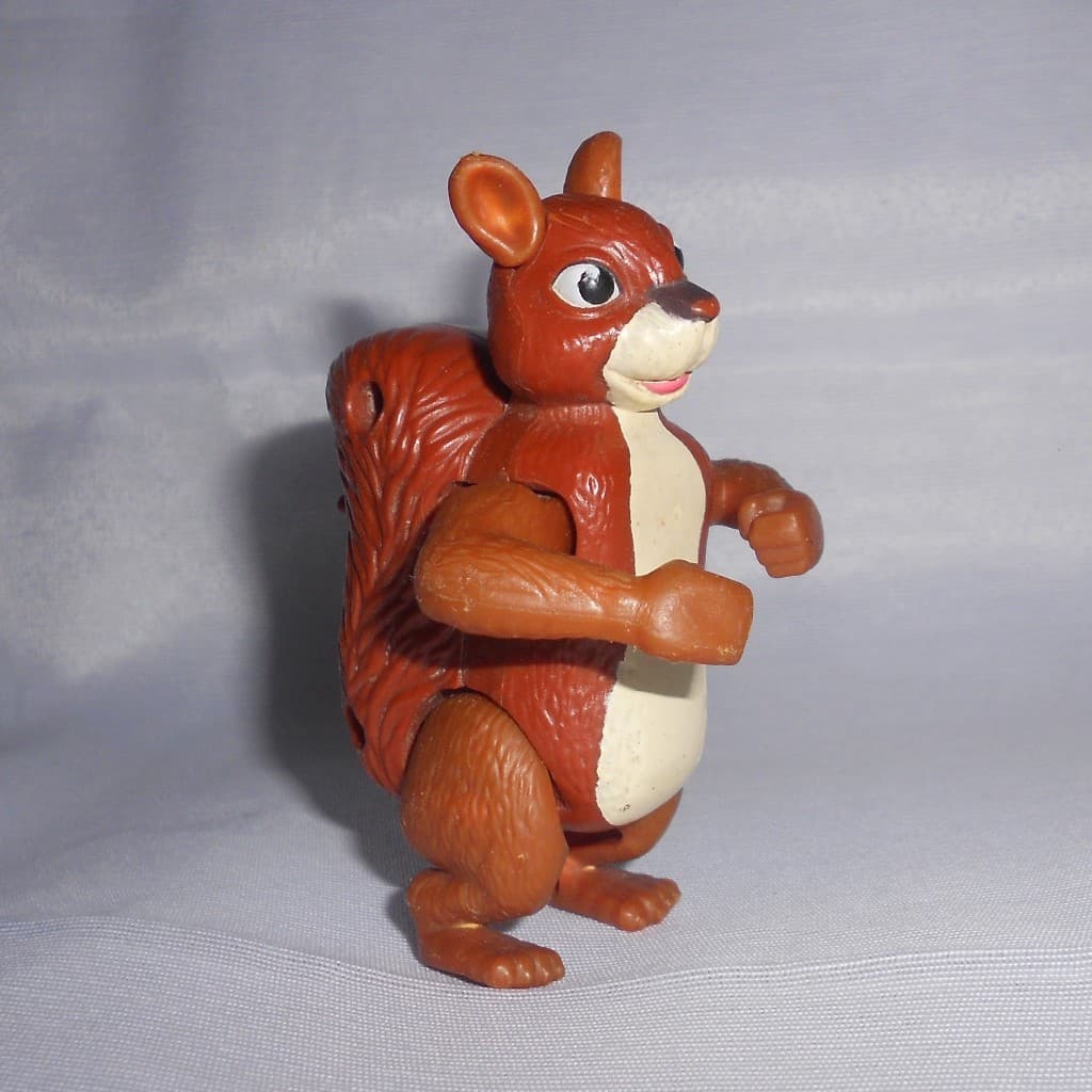 Boneco Esquilo Benny filme Selvagens da Disney 2006 coleção McDonald's colecionáveis