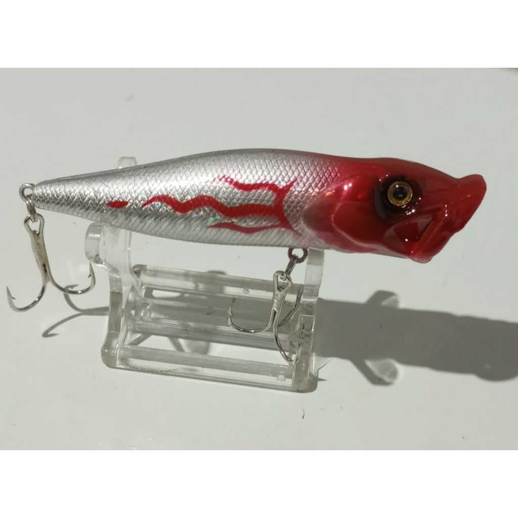 Isca Artificial Popper Superficie 9cm 13g para pesca de tucunaré, robalo, traira, etc.