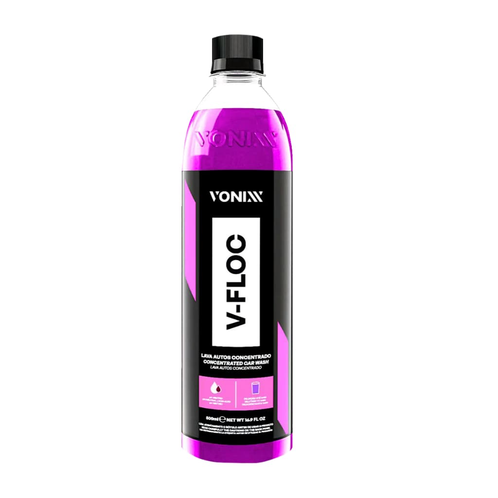 Shampoo Automotivo Neutro Concentrado V-floc 500ml Vonixx