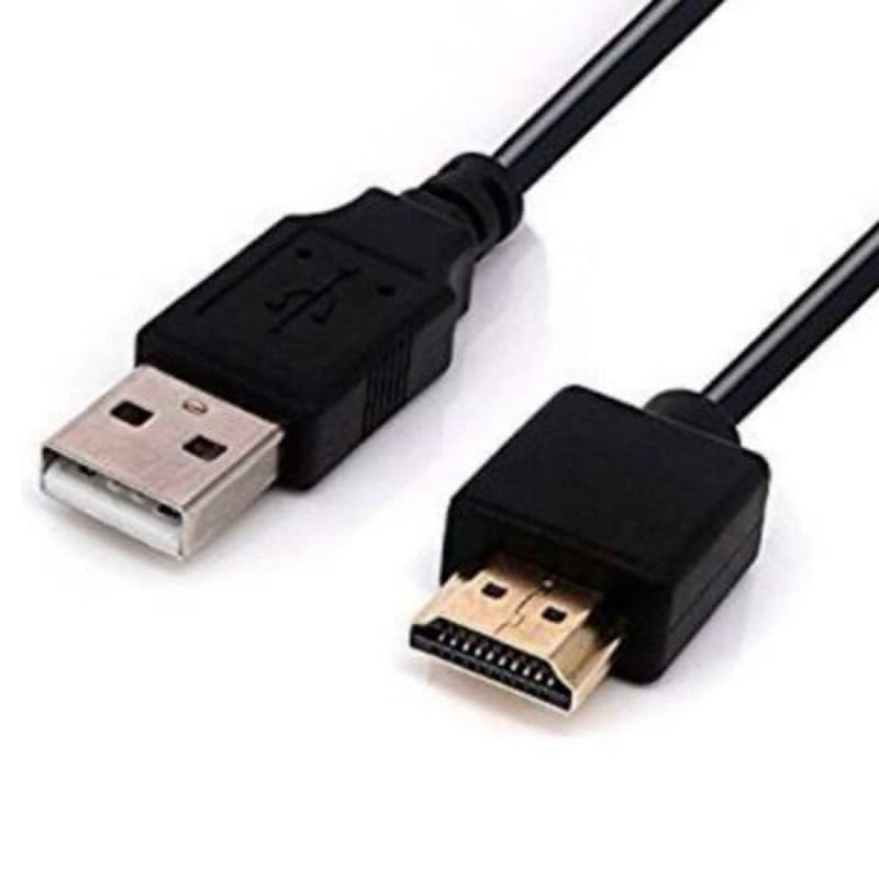 Cabo usb 2.0 para hdmi 50cm, 1 Metro