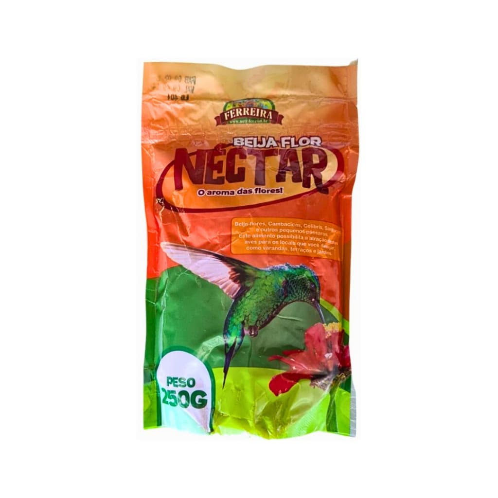 Néctar Para Beija Flor Ferreira 250g Alimento Atrativo Para Beija-Flor Rende 2L