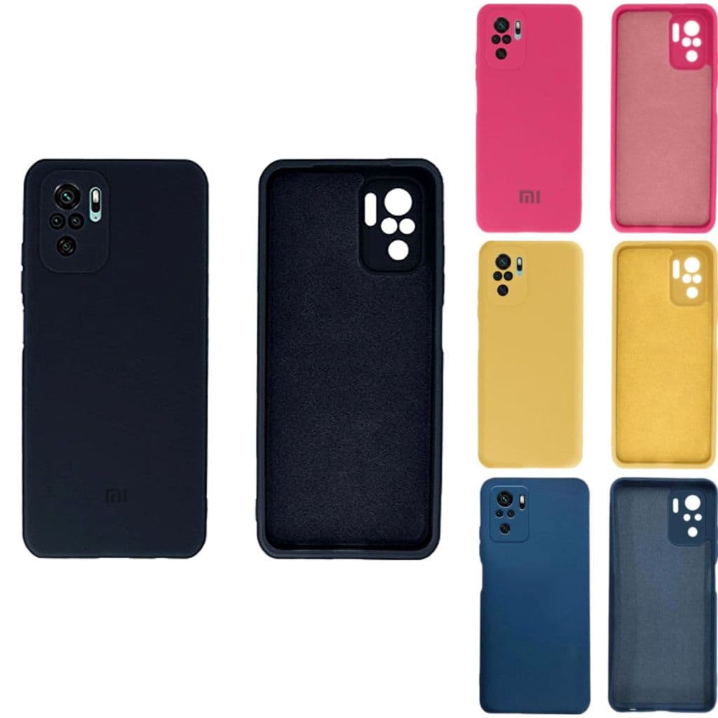 Capa Capinha Xiaomi Redmi Note 10 4G de Silicone e Aveludada