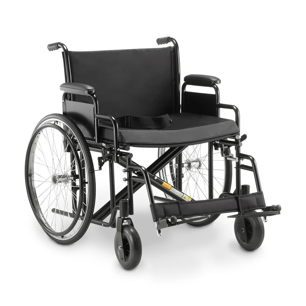 Cadeira de Rodas Para Obeso Dobrável D500 Dellamed Conforto e Mobilidade