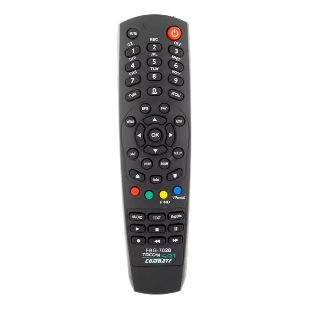 Controle Remoto FBG 7028  SKY 7028 RBR 7028