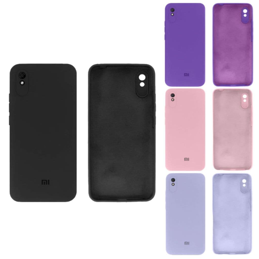 Capa Capinha compatível Redmi 9A / 9i de Siliconee e Aveludada