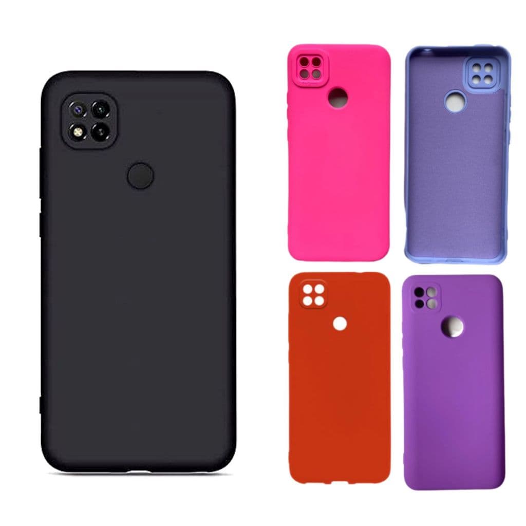 Capinha compatível com Xiaomi Redmi 9C / 10A de Silicone