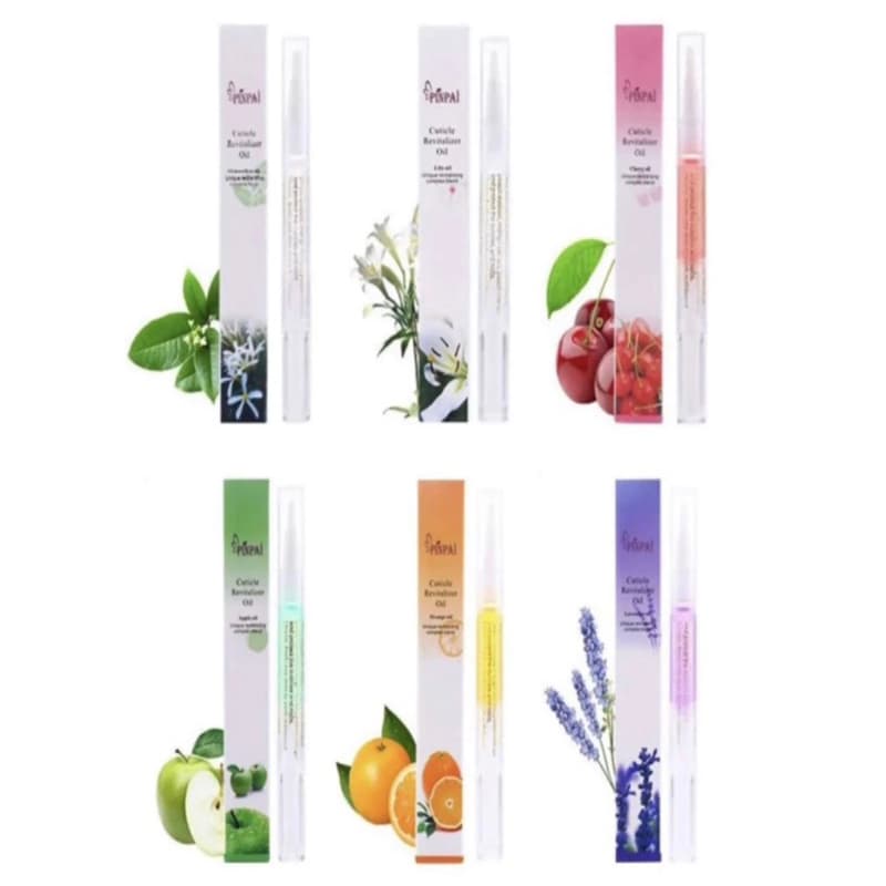 Kit 6 Canetas Óleo Hidratante Para Cutícula Tratamento Revitalizante Unhas Promoção manicure acrigel