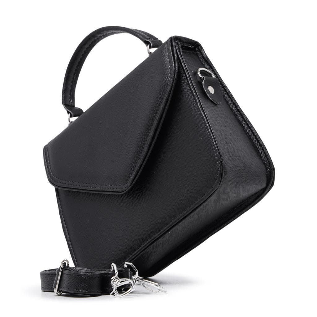 Bolsa feminina transversal pequena de ombro com alça regulavel