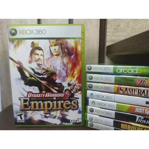 Jogo Dynasty Warriors 5 Empires Original Xbox 360 - Midia Física