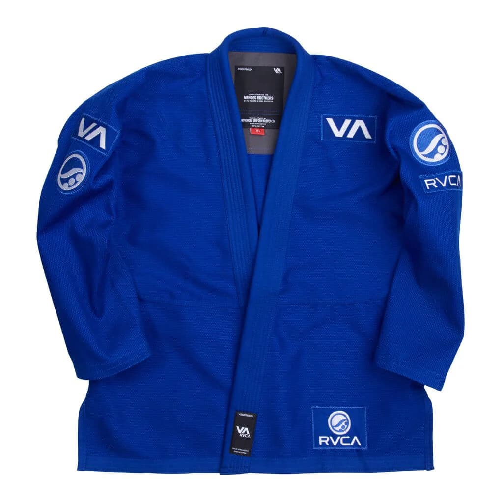 Kimono Shoyoroll RVCA Mendes Brothers Azul Jiu Jitsu BJJ