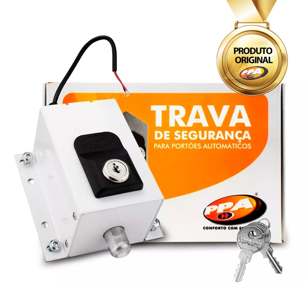 Trava de Portão Eletrônico Alta Performance Dog Steel Custom PPA