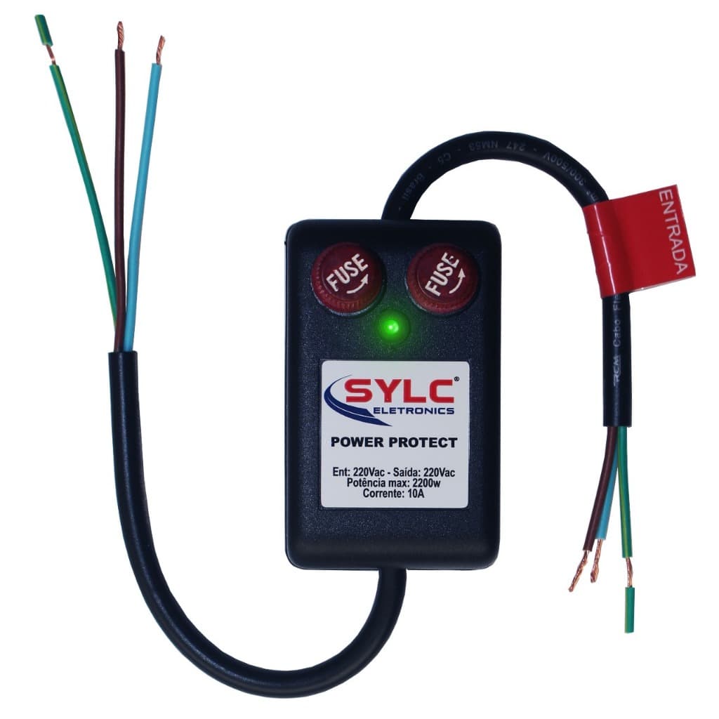 Protetor De Surtos E Pico De Energia Motor De Portão 220v