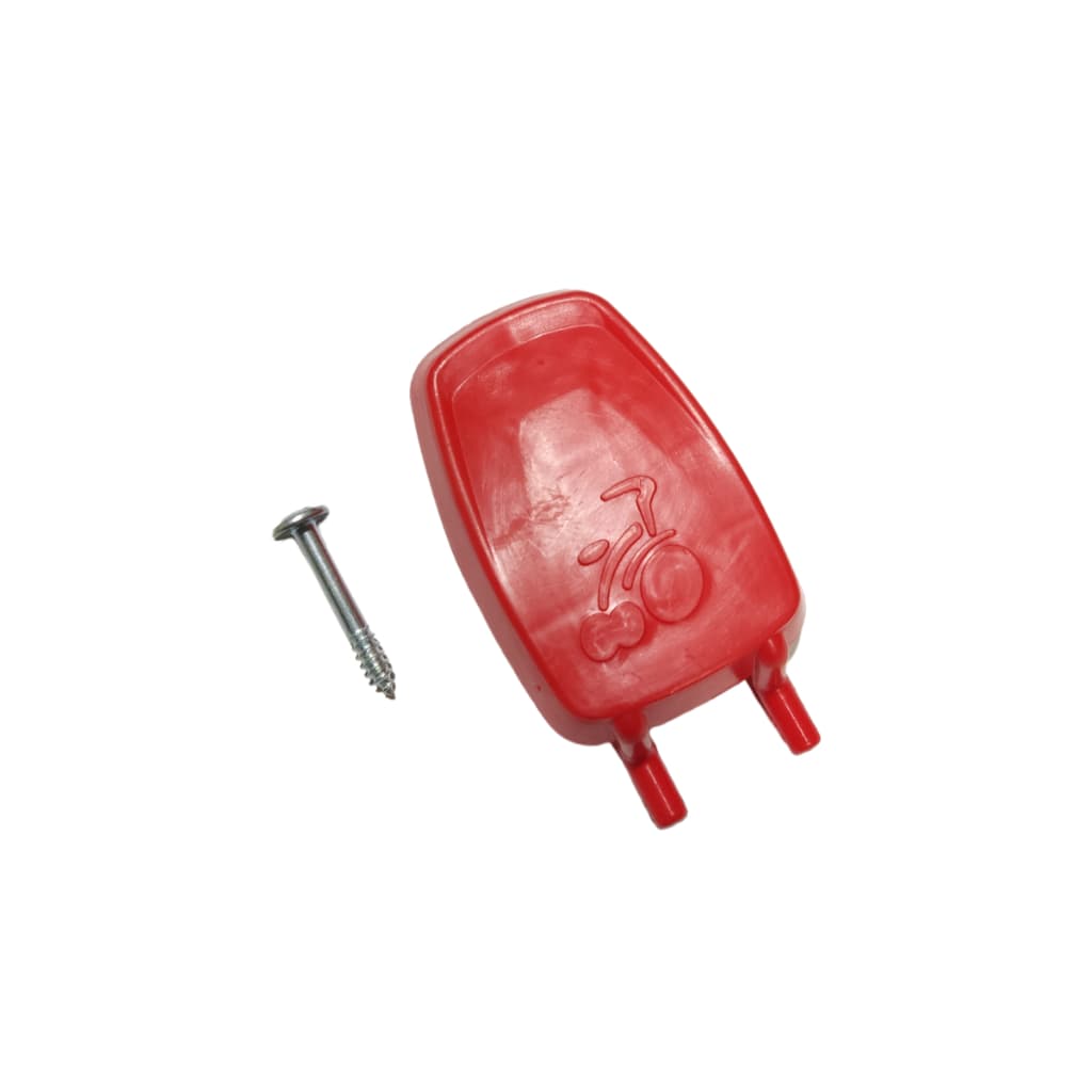 Pedal Acelerador Vermelho Original Bandeirante Moto XT, GP, GT e GTII 6v / 12v