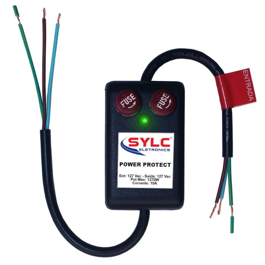 Protetor De Surto ON DELAY Motor De Portão 127v