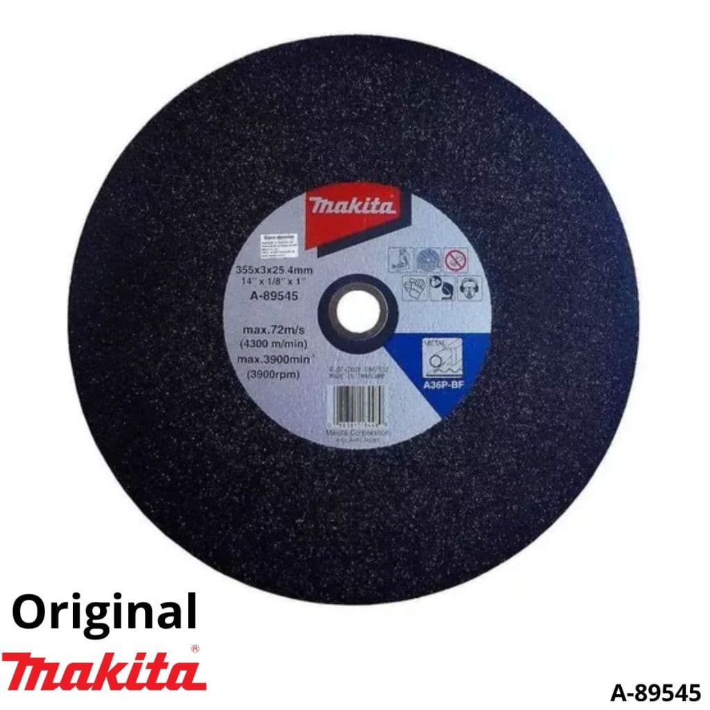 Disco De Corte Policorte Para Metal Ferro Makita 355x3x25.4 MM A-89545