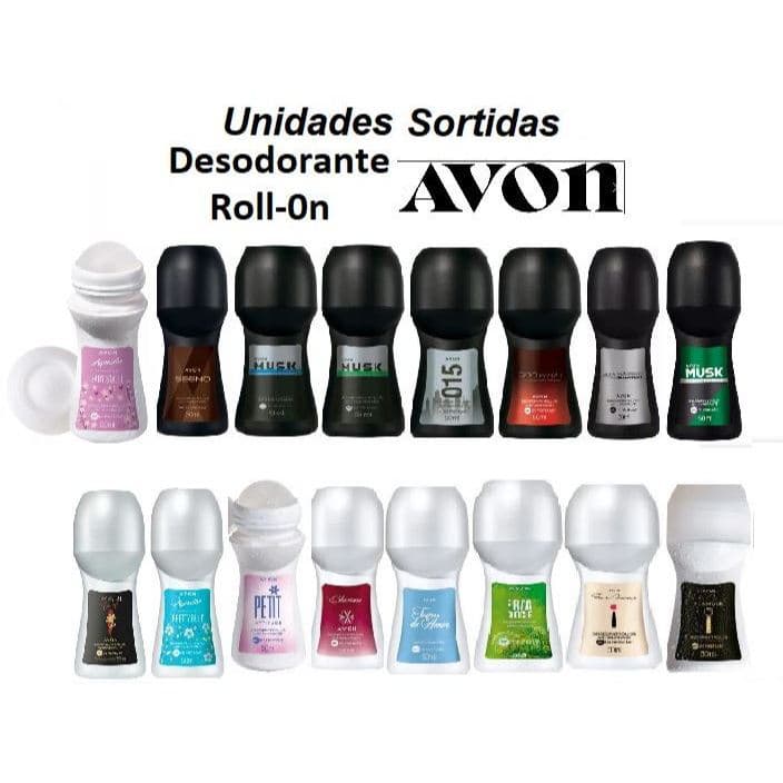Desodorante Antitranspirante Roll - On Avon 50ml, Fragrancias de perfumes, Ervas...