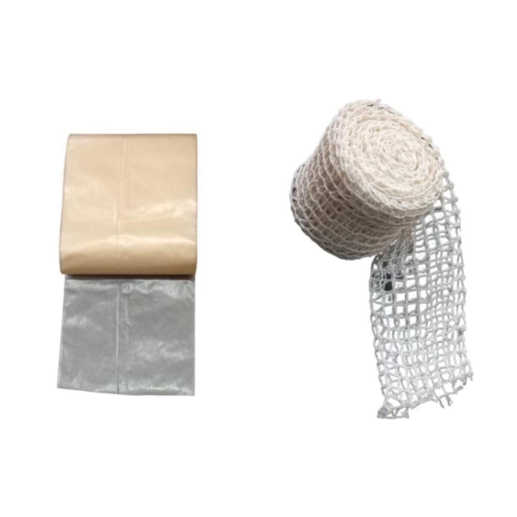 Kit tripa colágeno cal 80 e rede elástica para embutidos