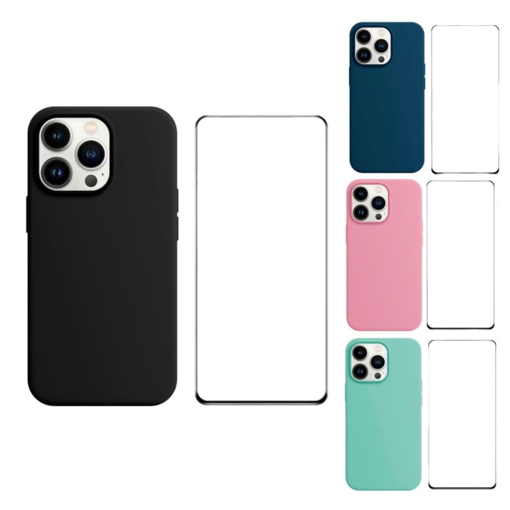 Case Capa de Celular compatível iphone 15 15 Pro Max + Película 3D