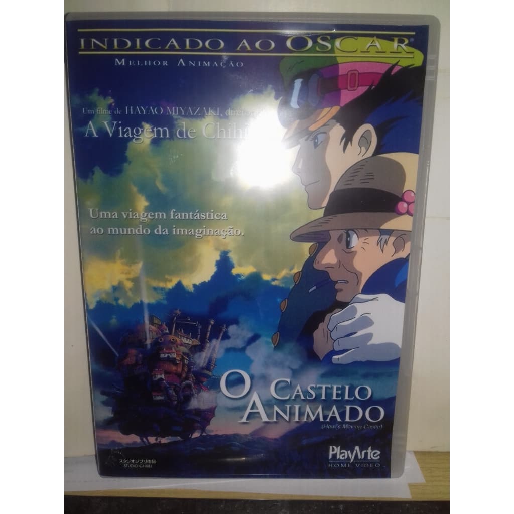 DVD O Castelo Animado 2004  Dublado/Dual Áudio HD1080p