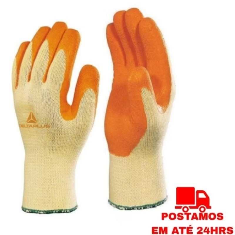LUVA DE SEGURANÇA P/ JARDINAGEM ALGODÃO E POLIÉSTER REVESTIDA COM LÁTEX DELTAPLUS