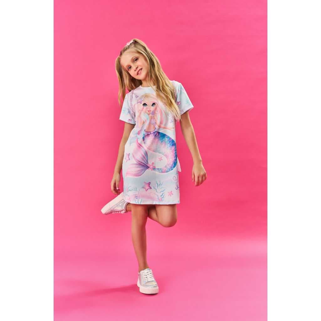 Vestido Infantil Menina Cinti C/ Bolsa