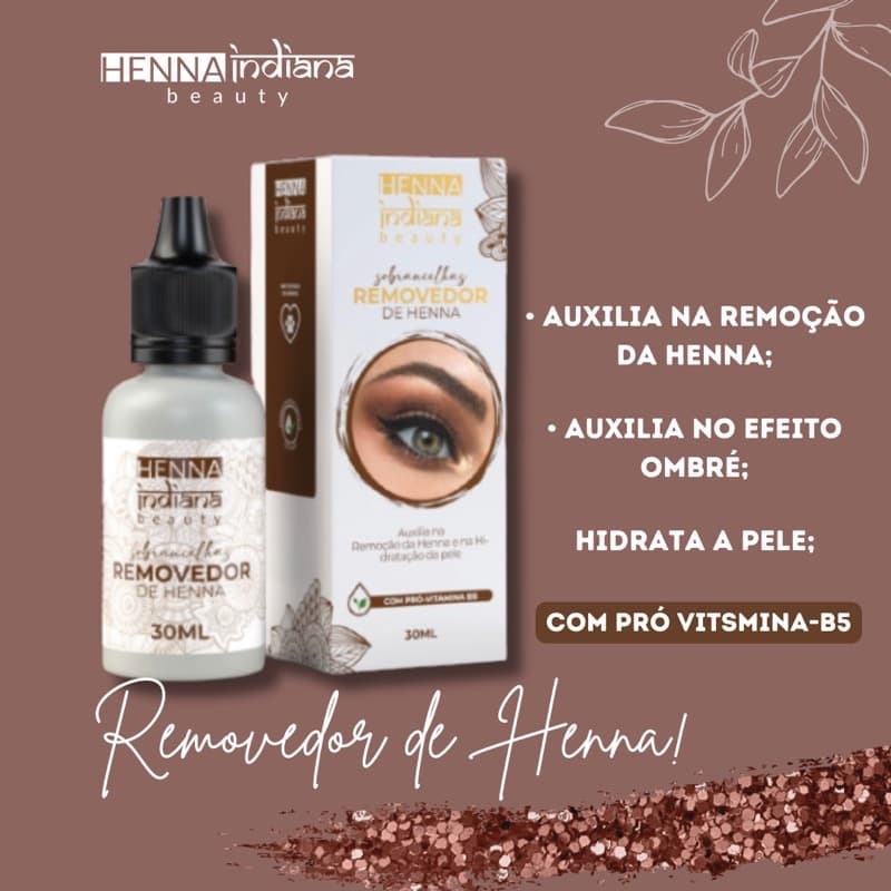 O perfeito Removedor de Henna Indiana Beauty