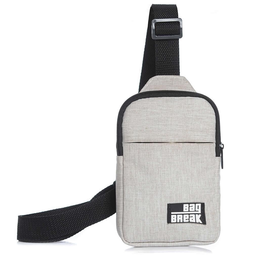 Bolsa Transversal Carteiro Feminino Masculino