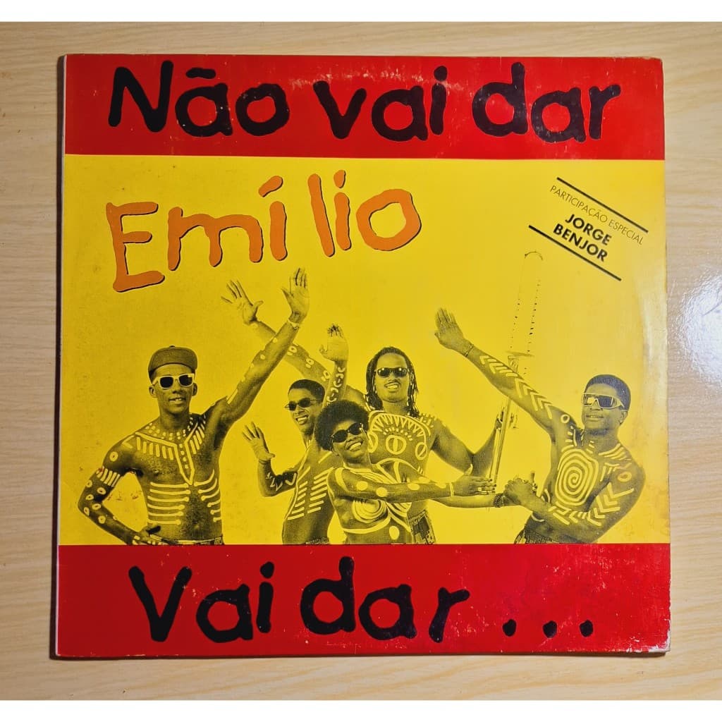 Jorge Benjor - Jorge Ben Timbalada - LP Não Vai Dar Emilio - ano 1993
