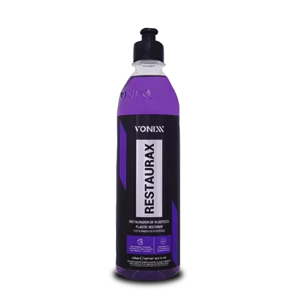 Restaurador De Plasticos E Borrachas Restaurax 500ml Vonixx
