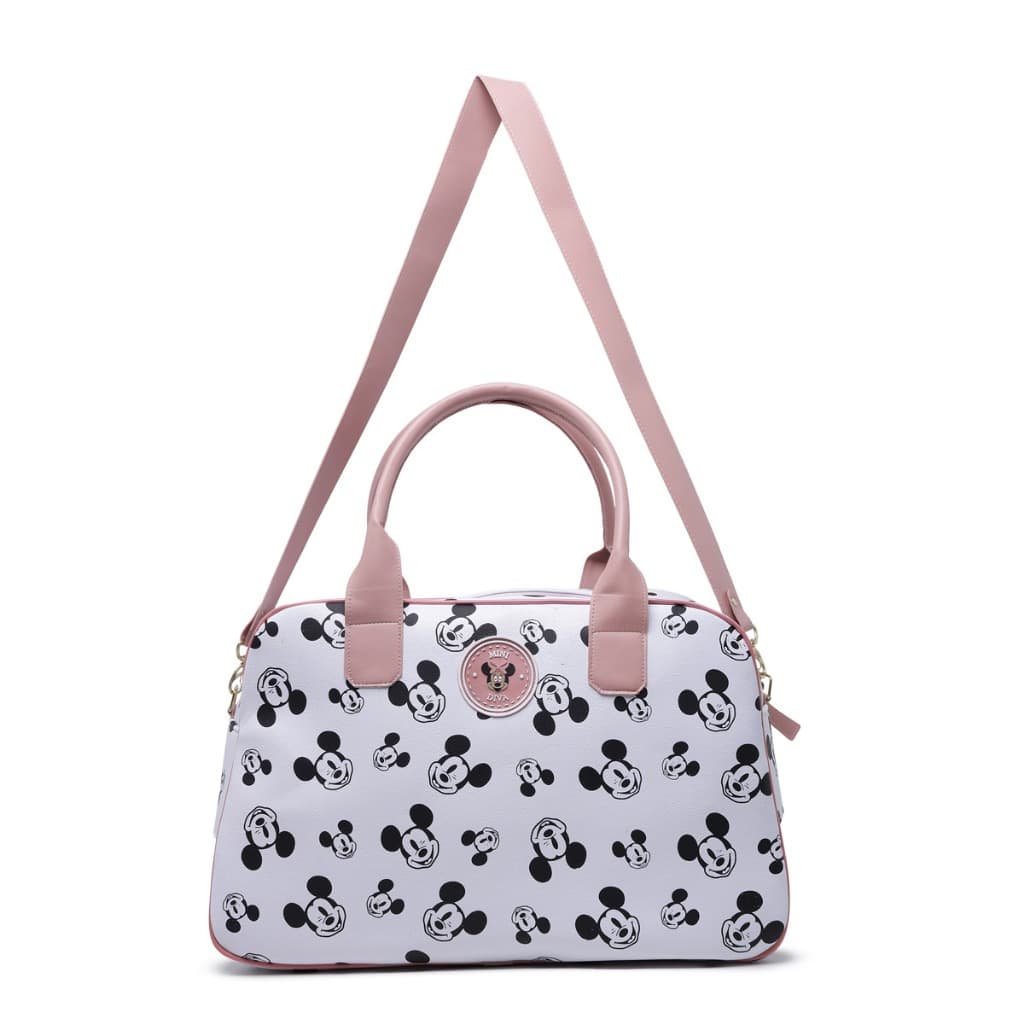 Mala Maternidade Bebê Viagens Crianças Mickey Ou Minnie Bege