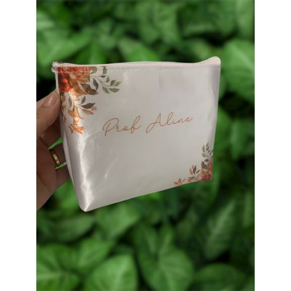 kit 43 un. Necessaires personalizadas nome, desenho - aniversario, casamento, madrinha, lembrancinha