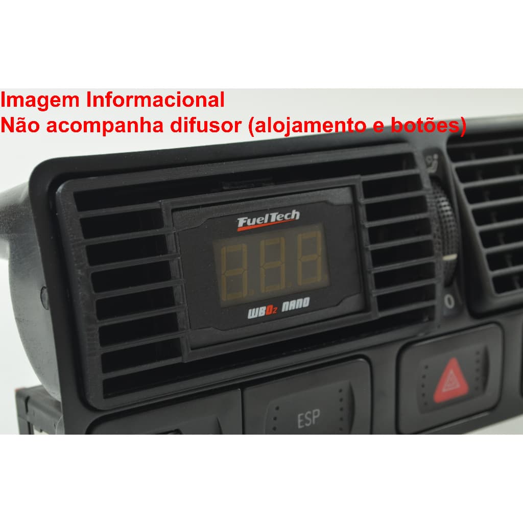 Suporte Fueltech WB Nano para Difusor Central - VW Golf