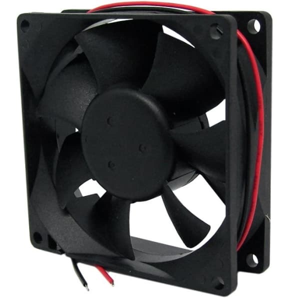 Micro Ventilador 80x80x25mm 24V Ventoinha Cooler 8x8cm 24V