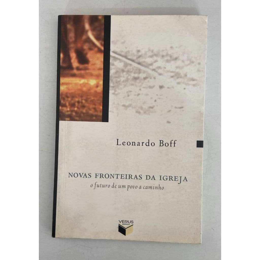Novas fronteiras da igreja livros de capa comum autor Leonardo Boff