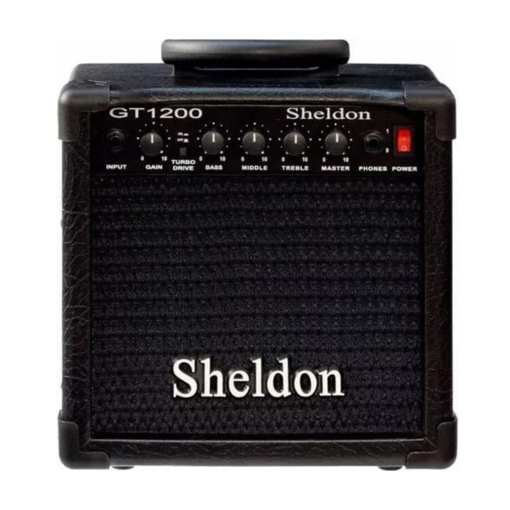 Cubo Sheldon Gt1200 Para Guitarra De 15w Cor Preto 110v/220v