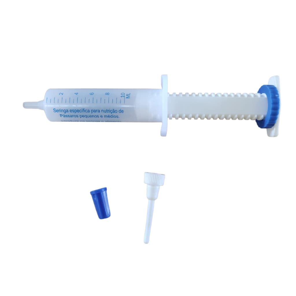 Kit Seringa para Tratar Pássaros - 5ml