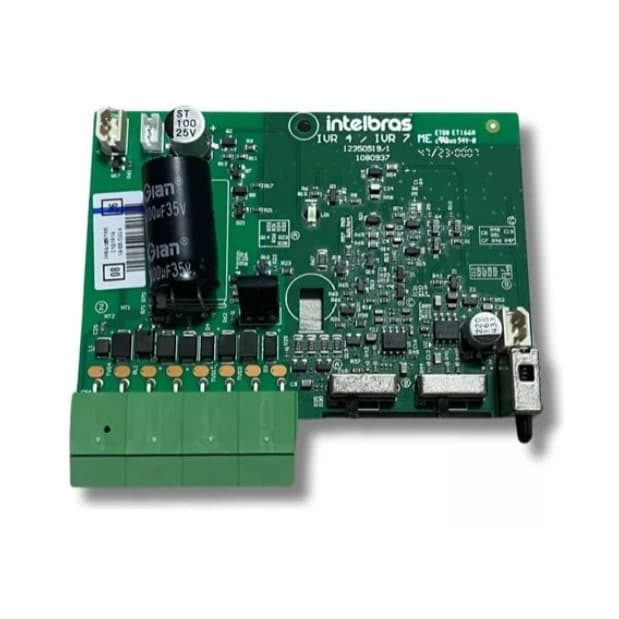 Placa Base Módulo Externo Para Vídeo Porteiro Intelbras IVR 4 e IVR 7 Original