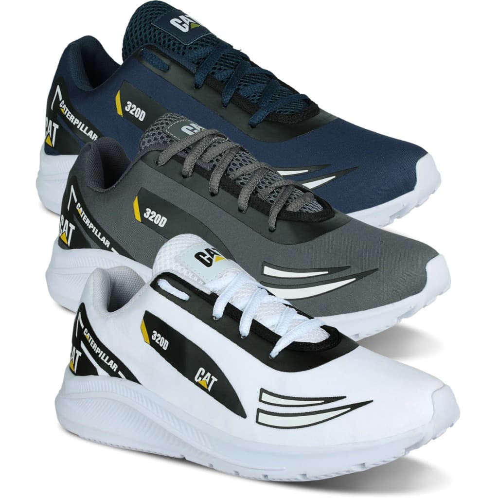 Kit 3 Tênis Masculino 320d Esporte Macio Oferta Promoção Casual Esporte Academia Loja React