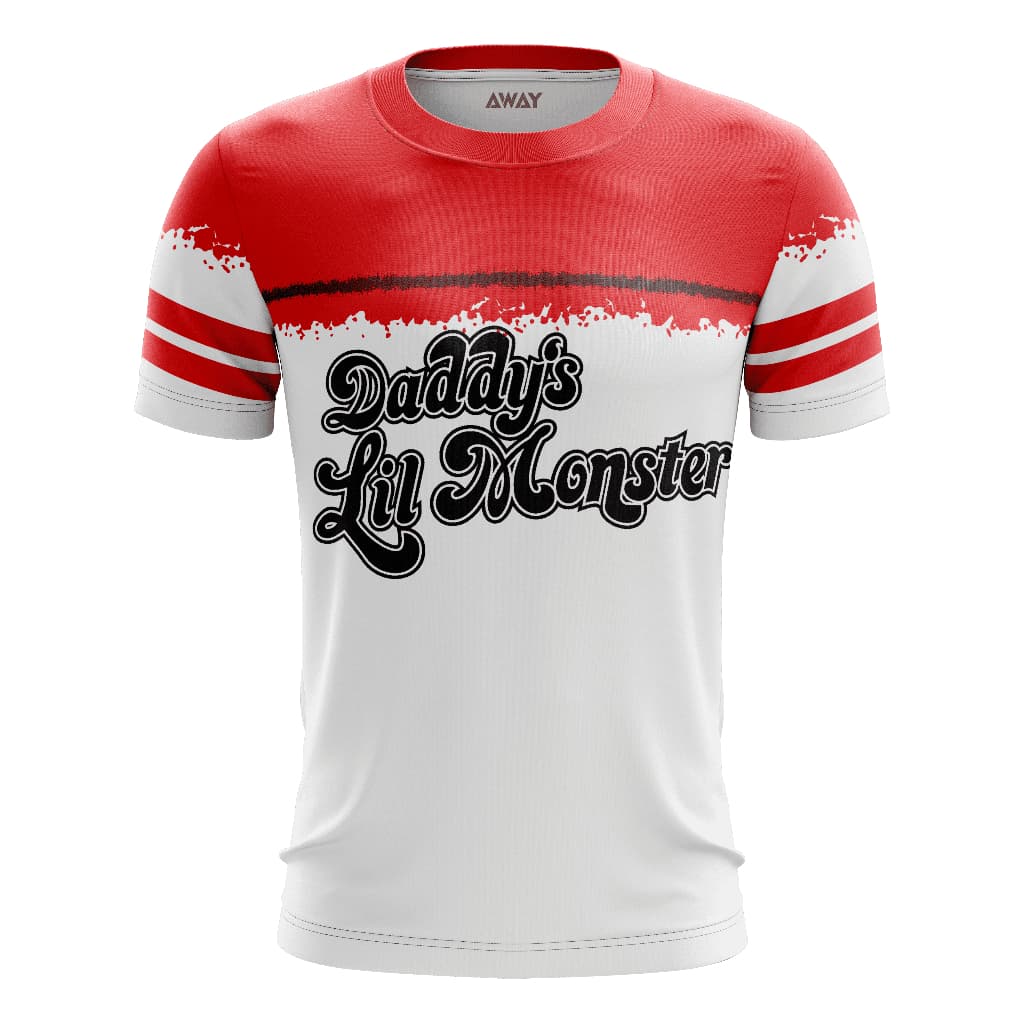 Camisa Camiseta Traje 3D Arlequina Dry fit - Com Proteção Uv50+ / Treino / corrida / casual / Academia (Unissex)