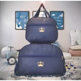 Bolsa Azul Marinho mala Maternidade Bebê Menina/Menino Impermeável