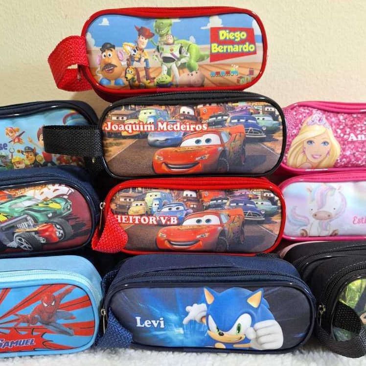 Kit estojo personalizado 5,10,15 unidades