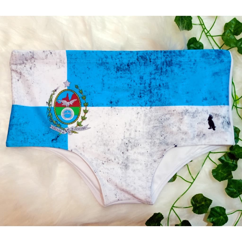 Sunga Estampada Adulto Estampa Bandeira Rio de Janeiro