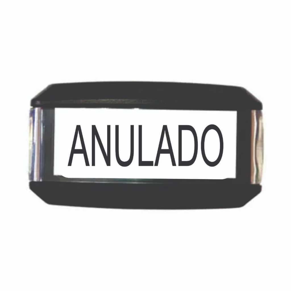 Carimbo Personalizado com dizeres Anulado aprovado Baixado Conferido Dispensado Entregue Liberado Reprovado Urgente