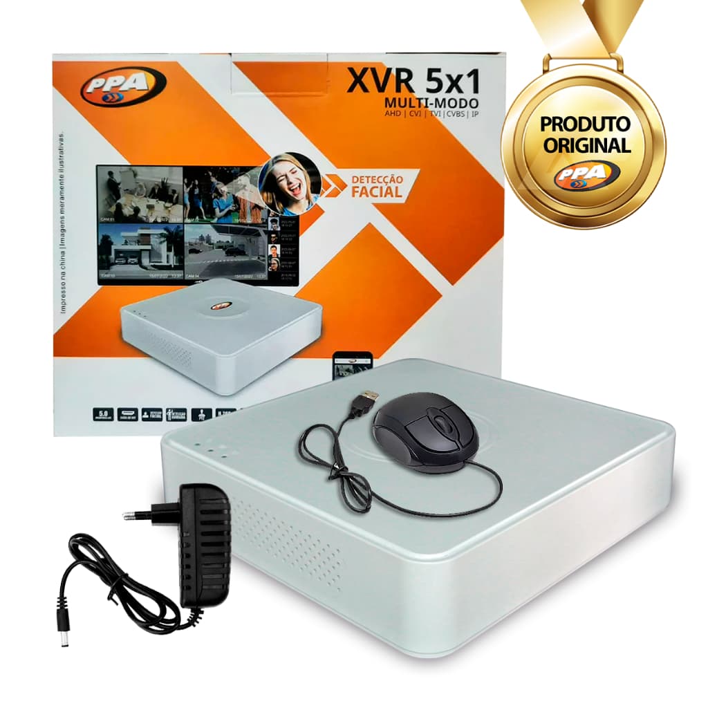 Dvr 4 Canais Xvr 5x1 Multi-modo Ppa Full Hd 1080p Citrox