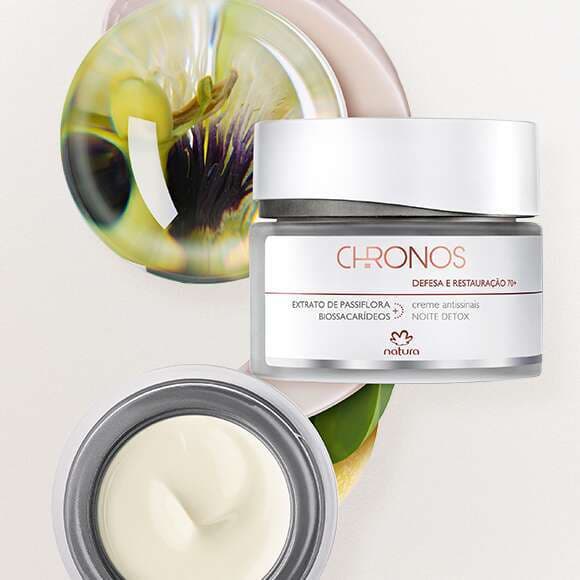 Gel/Creme Antissinais Chronos Natura 30+ 45+ 60+ 70+ Dia e Noite