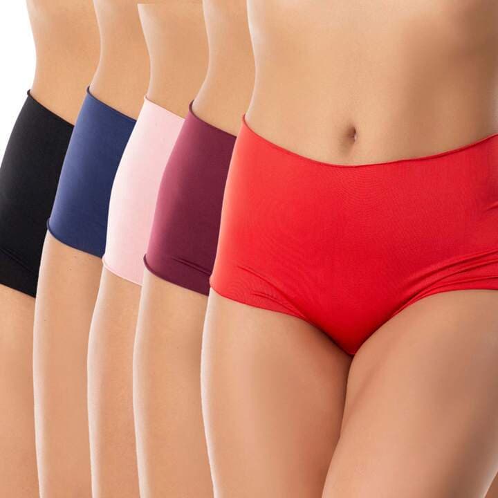 Calcinhas Boxer Corte a Laser Sem Costura