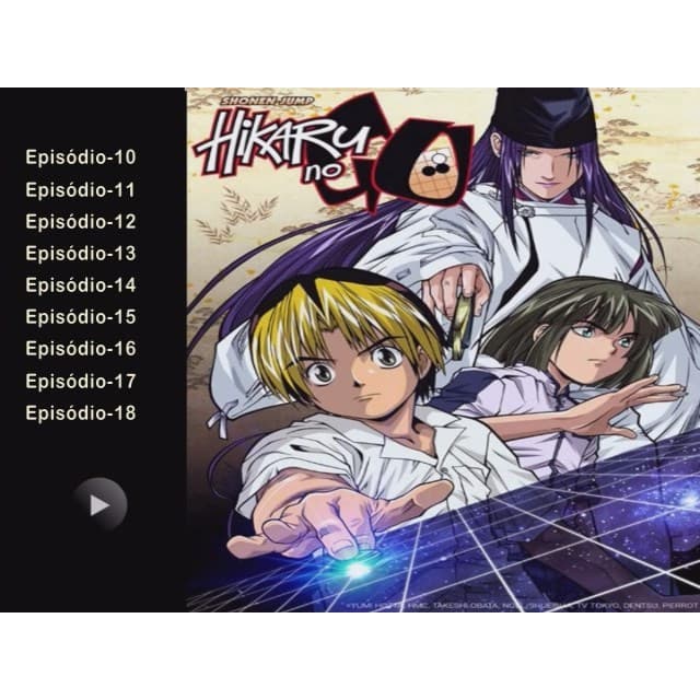 Anime Hikaru no go (completo e dublado)
