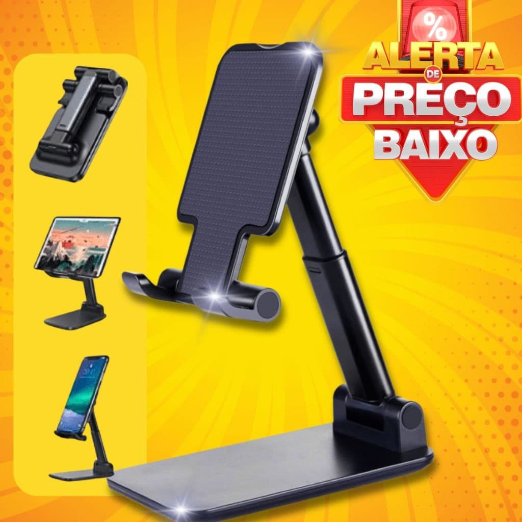 Suporte Universal De Celular Tablet Mesa Portátil Ajustável Prático