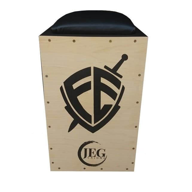Cajon Inclinado JEG Acústico com assento acolchoado